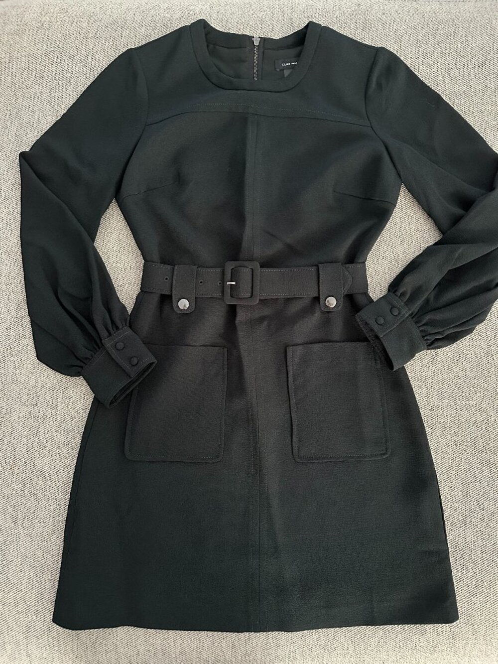 Club Monaco Black Belted Dress 2